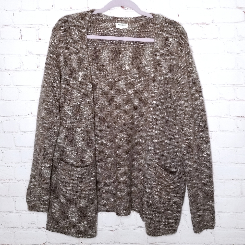 World Market open front cardigan with pockets